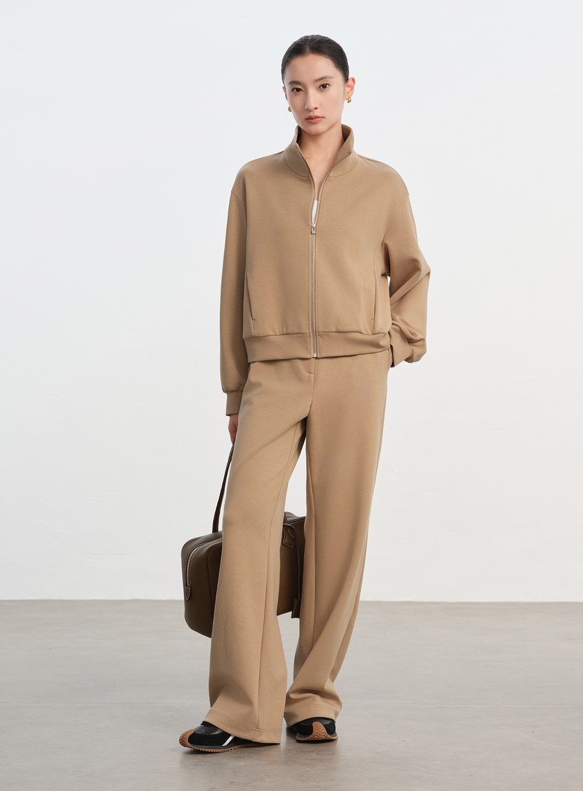 舒適寬版休閒長褲