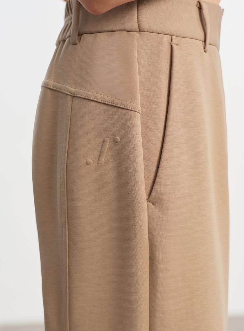 舒適寬版休閒長褲