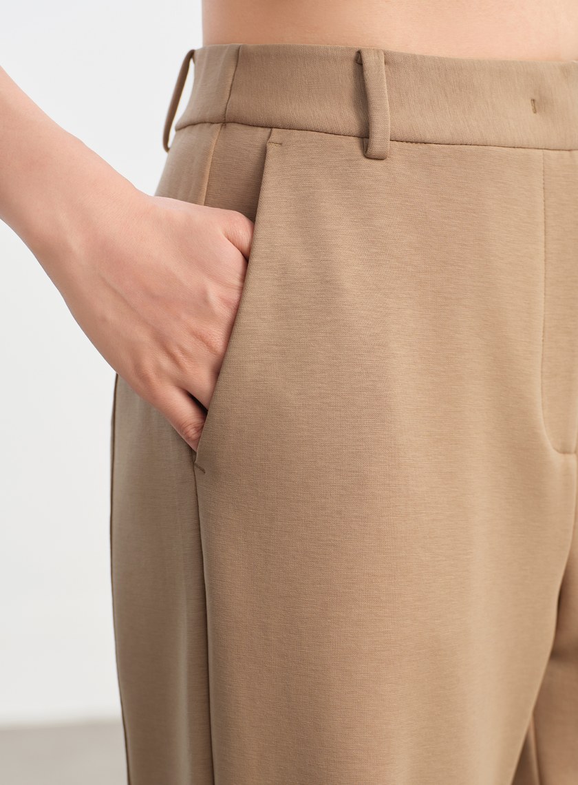 舒適寬版休閒長褲