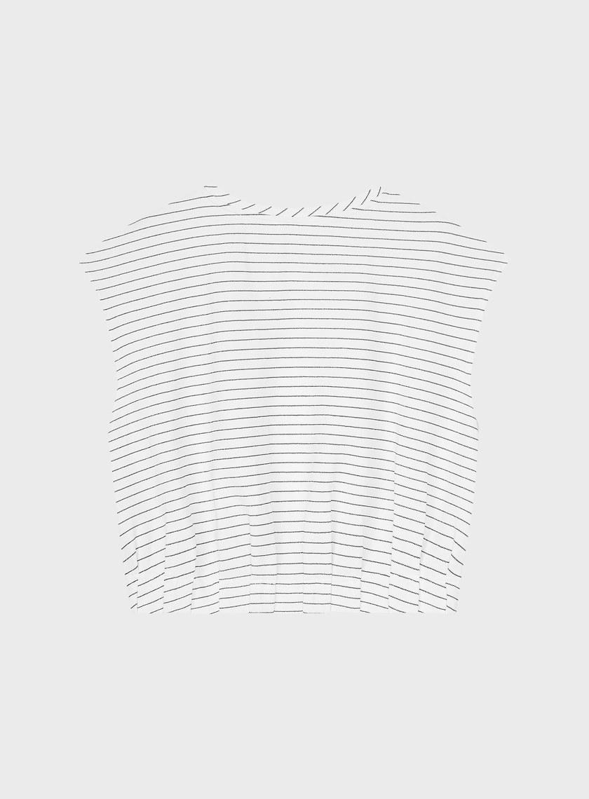 垂墜感落肩口袋上衣