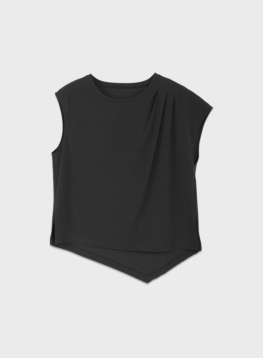 不對稱剪裁造型T-Shirt