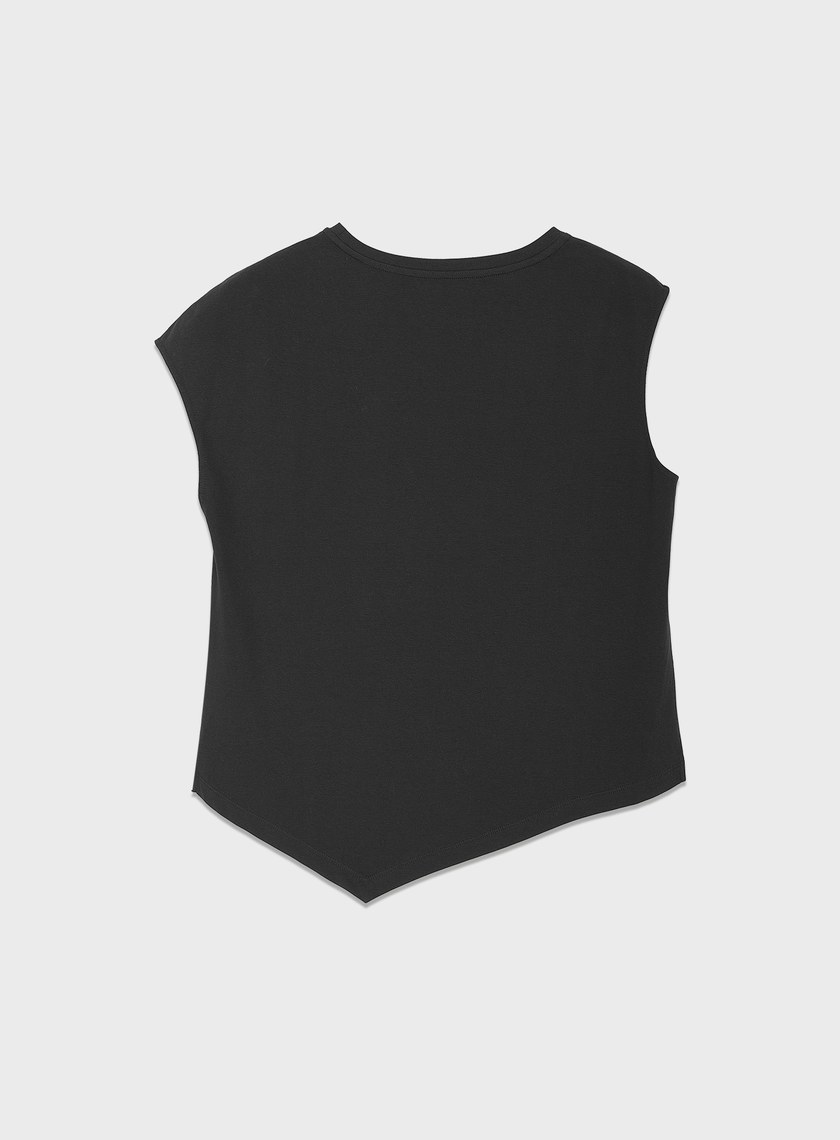 不對稱剪裁造型T-Shirt