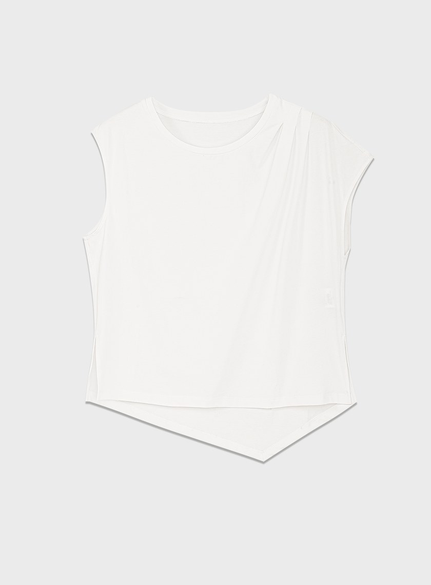 不對稱剪裁造型T-Shirt