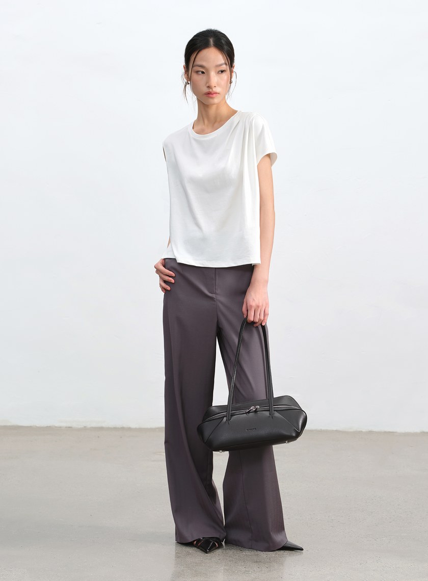 不對稱剪裁造型T-Shirt