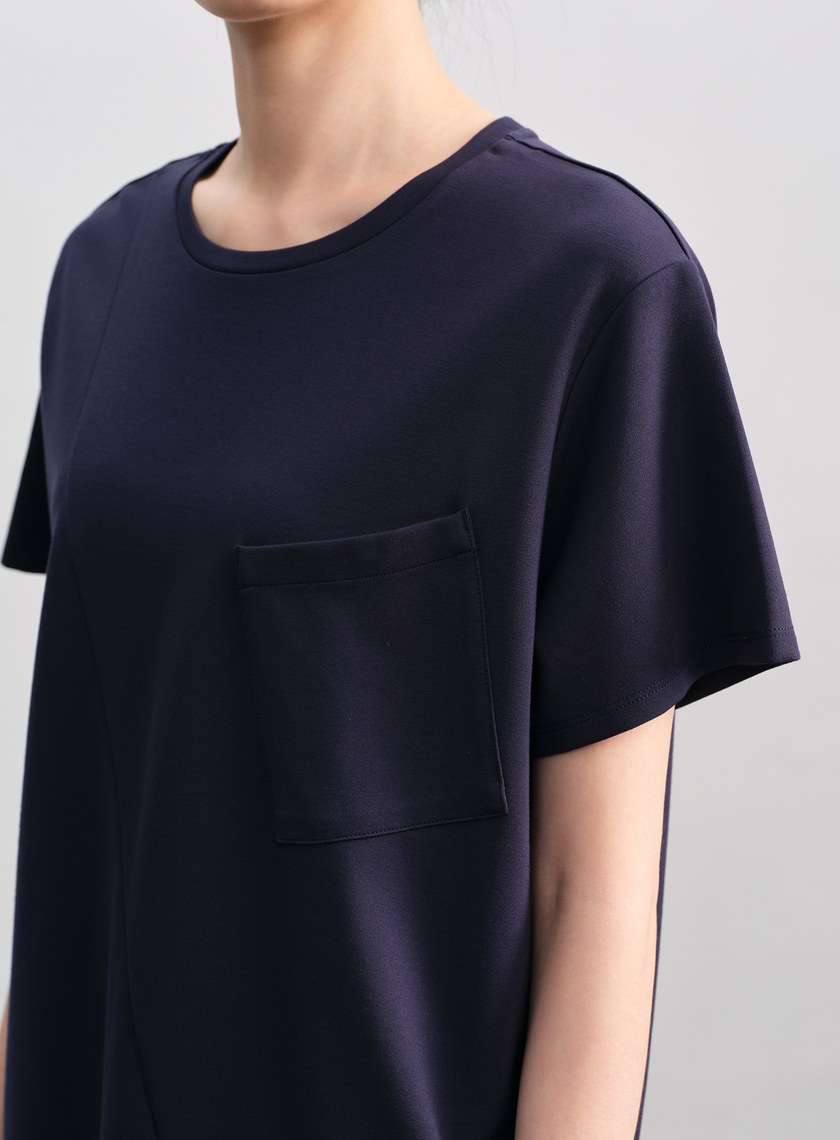 涼感抑菌撞色T-Shirt