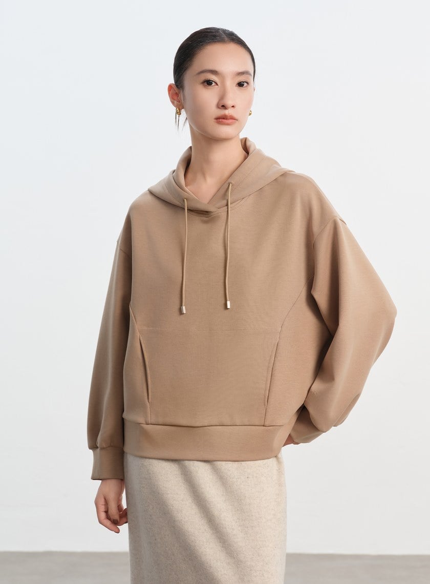 舒適連帽衛衣