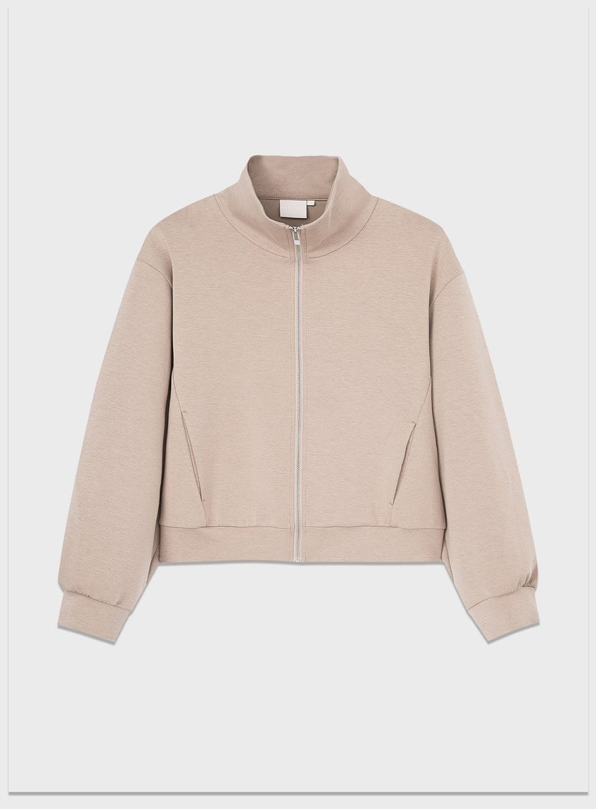 舒適小立領休閒外套