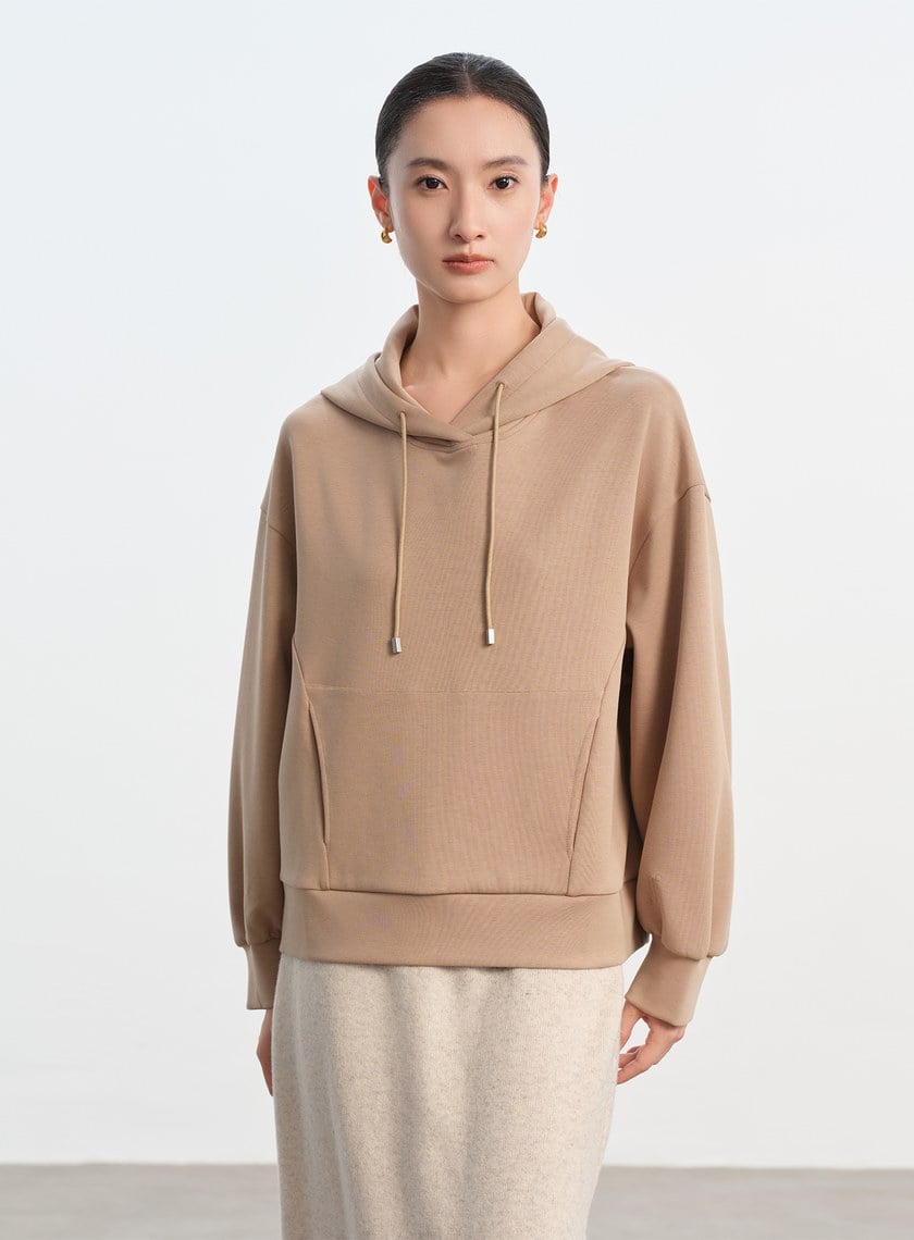 舒適連帽衛衣