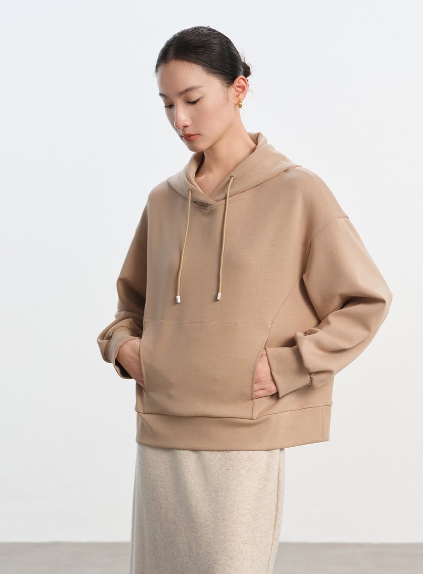 舒適連帽衛衣