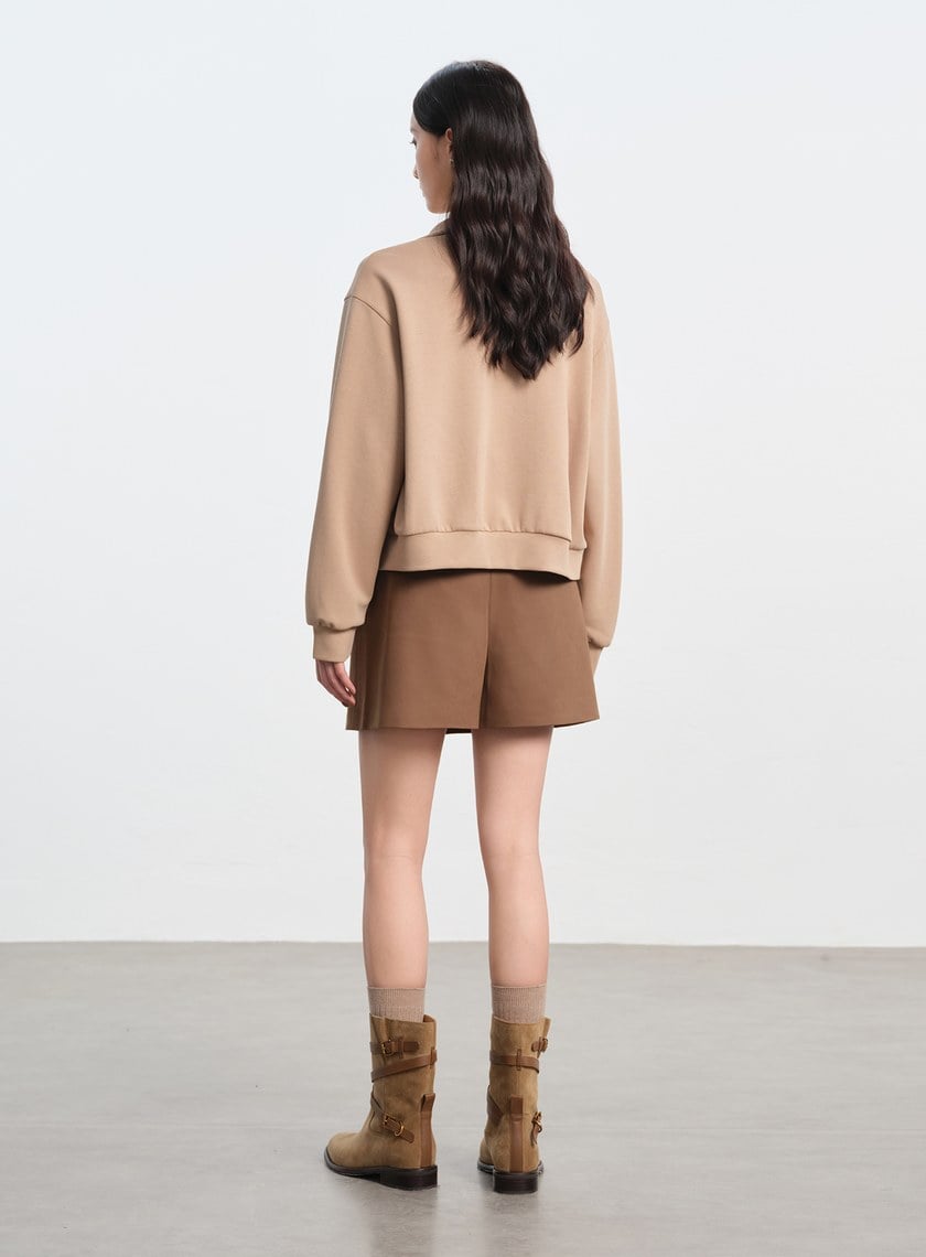 舒適小立領休閒外套