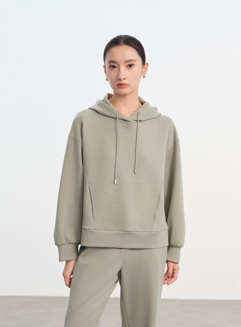 舒適連帽衛衣