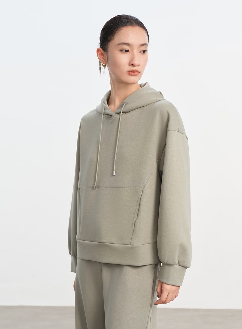 舒適連帽衛衣