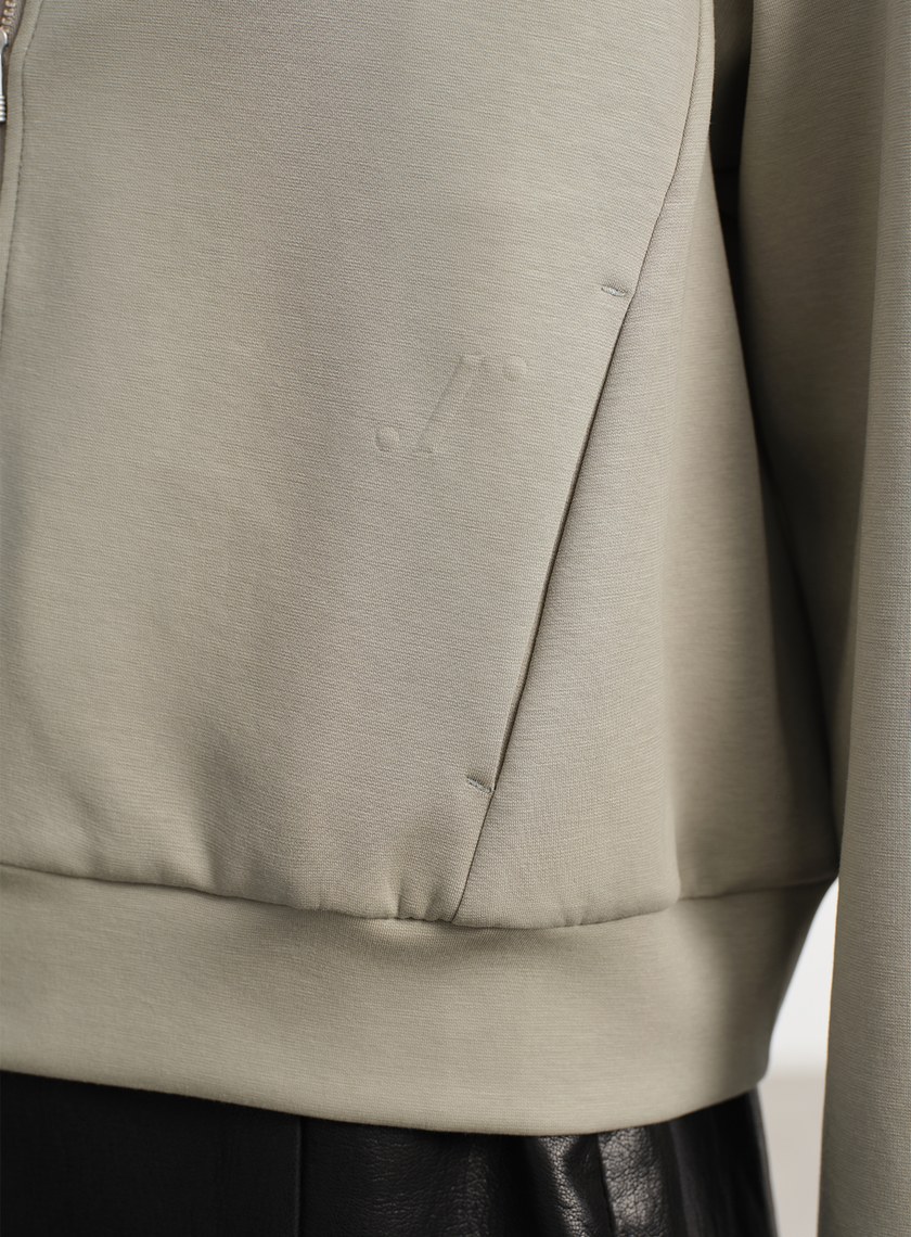 舒適小立領休閒外套