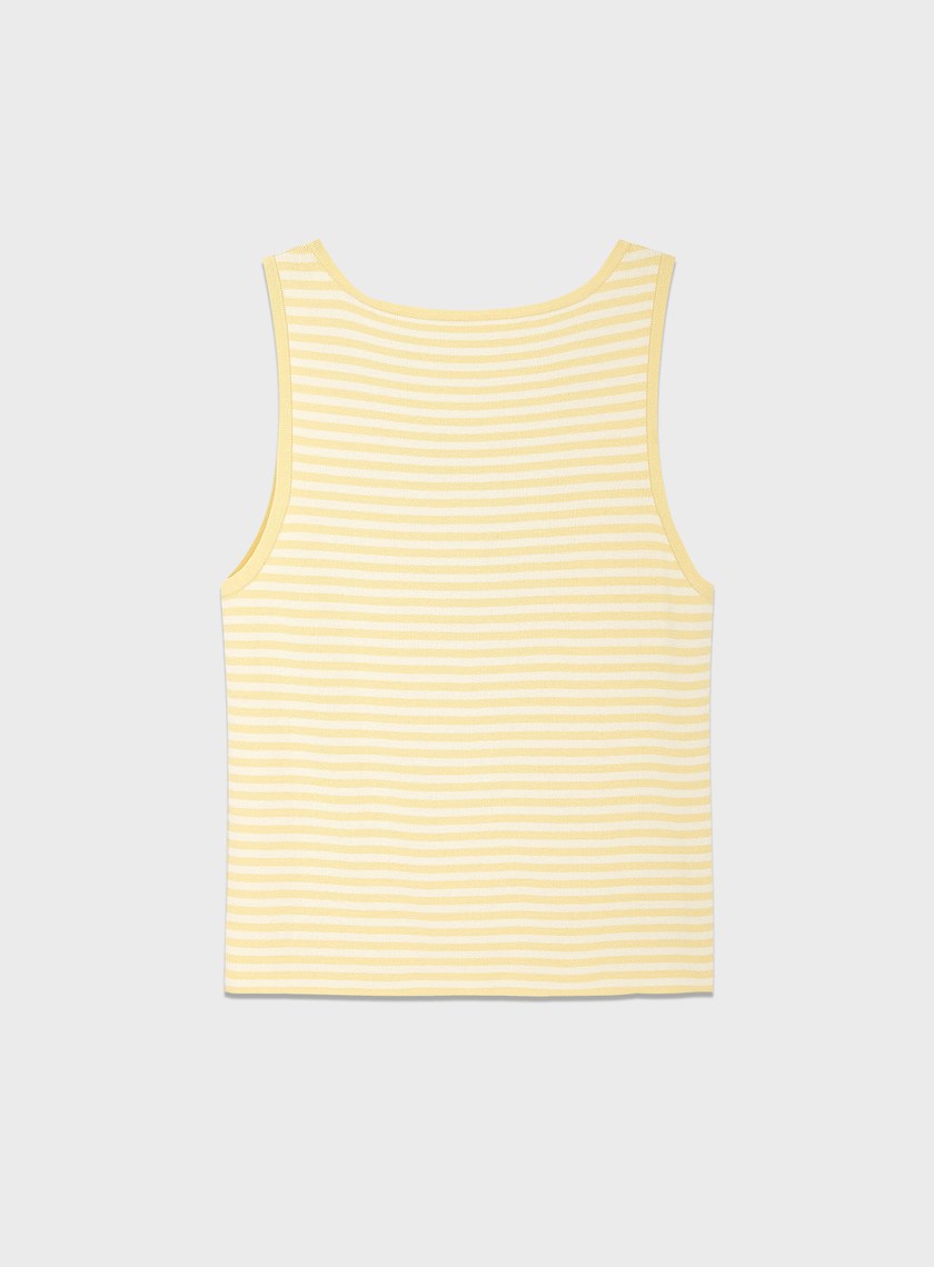 經典條紋針織上衣