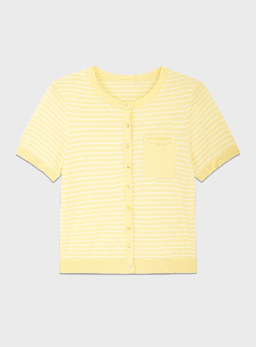 經典條紋針織衫