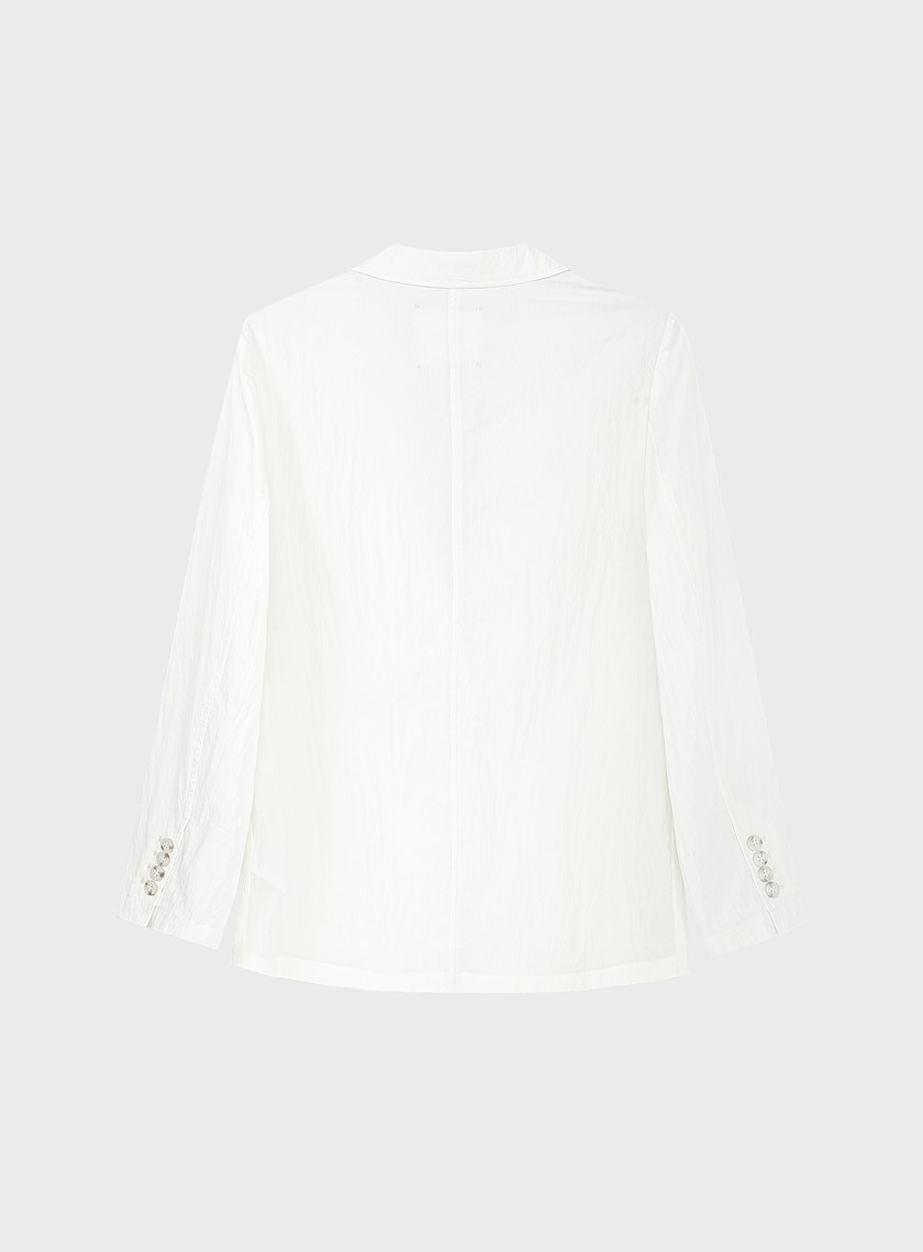 肌理感棉質西裝外套