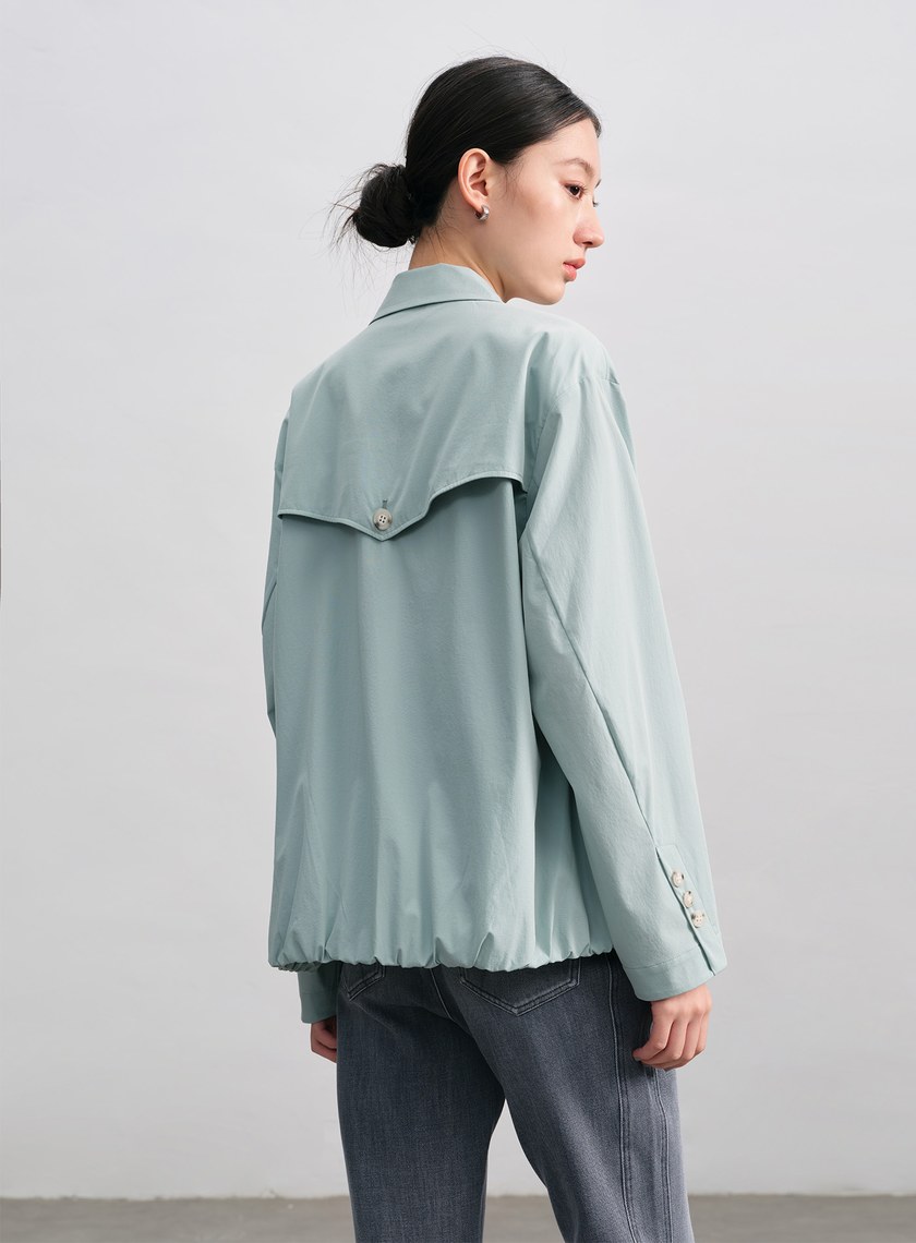 輕盈抗皺西裝式夾克