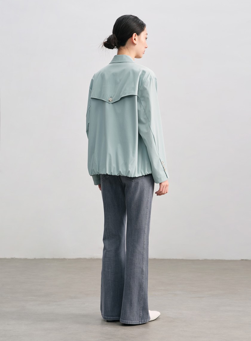 輕盈抗皺西裝式夾克