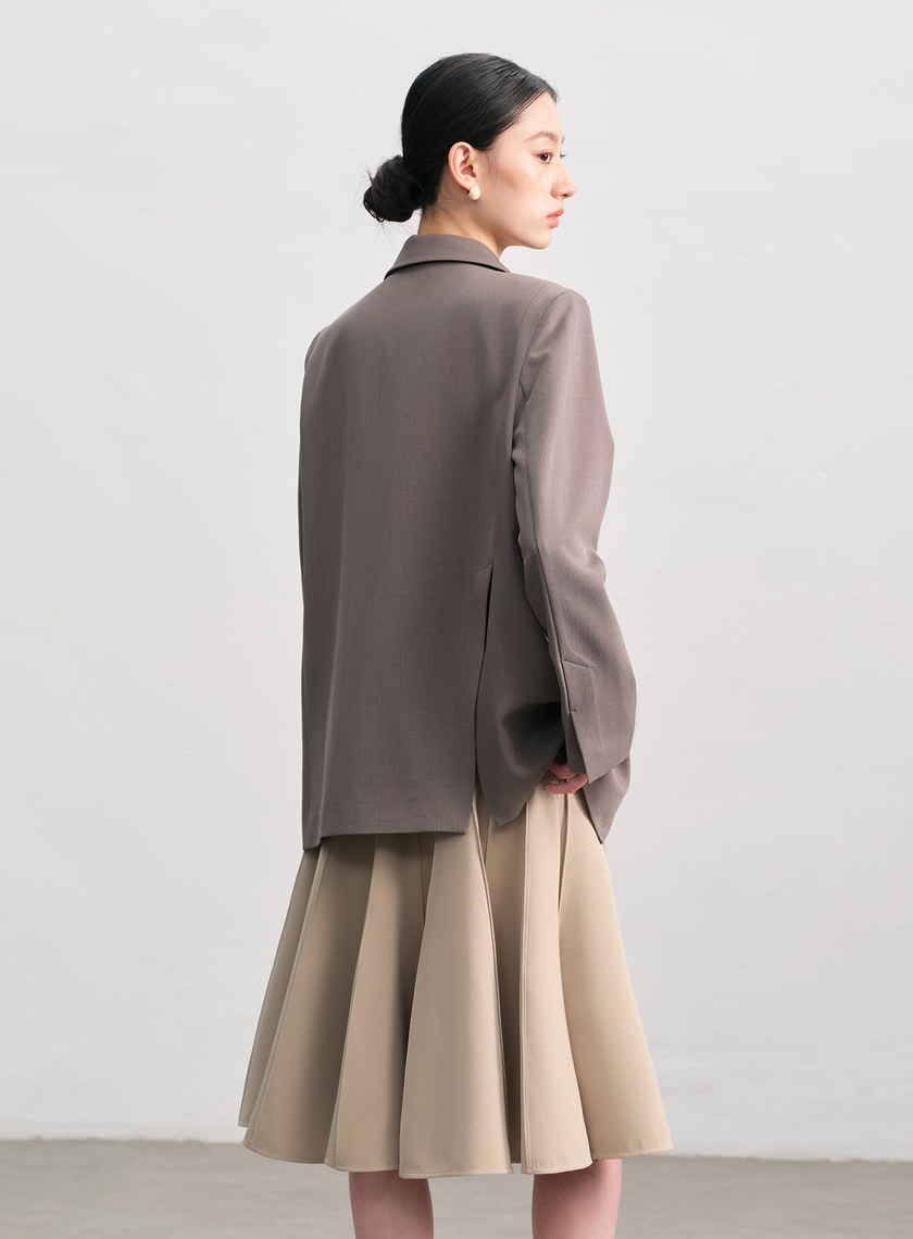 率性H型西裝外套