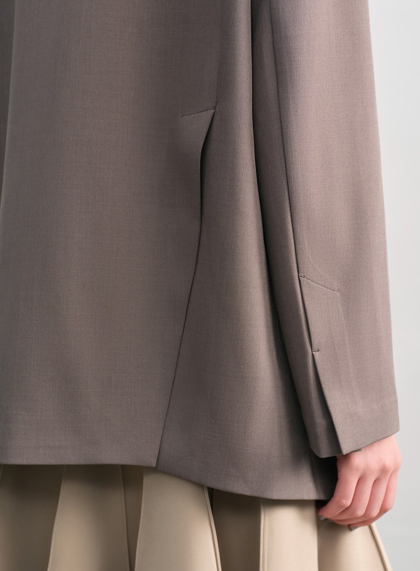 率性H型西裝外套