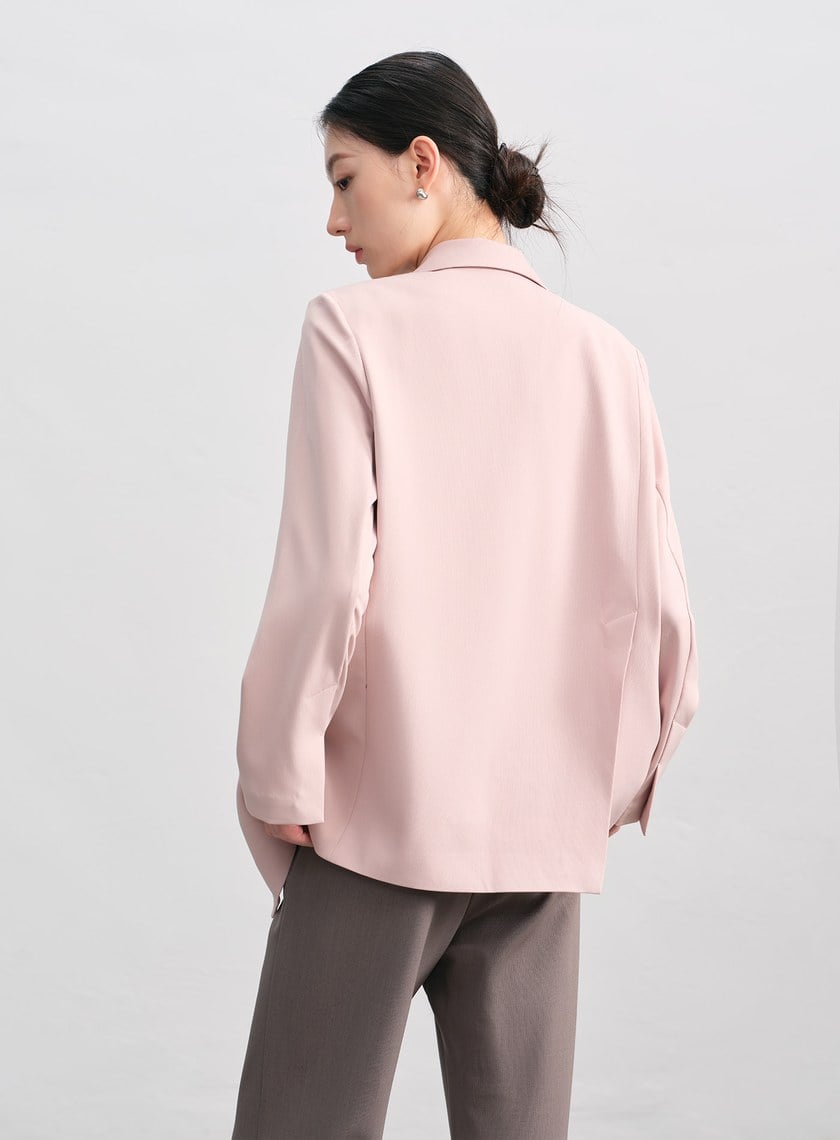 率性H型西裝外套