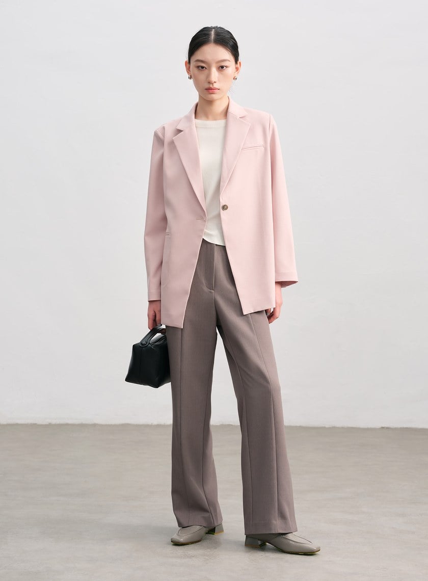 率性H型西裝外套