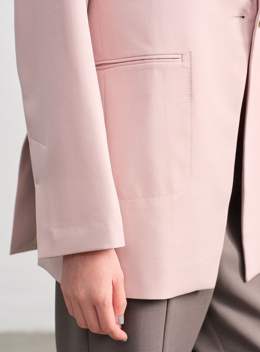 率性H型西裝外套