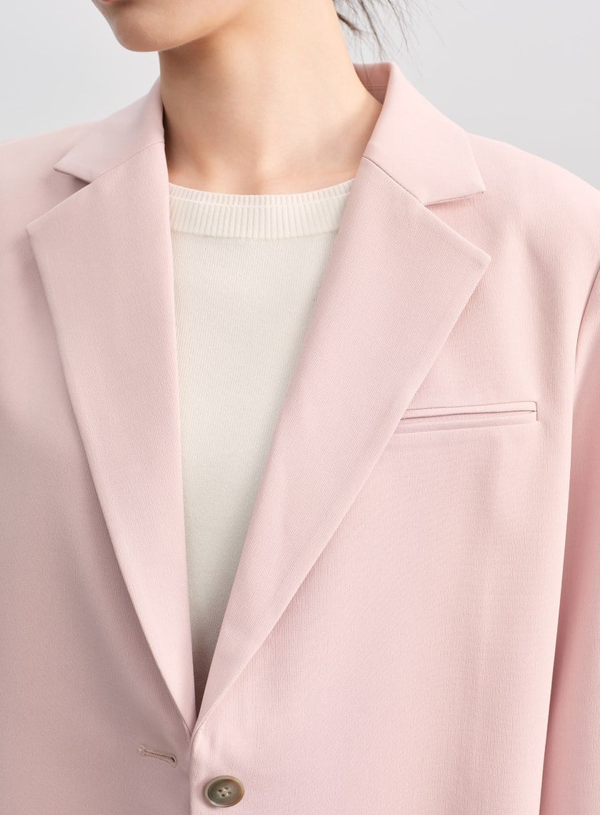 率性H型西裝外套