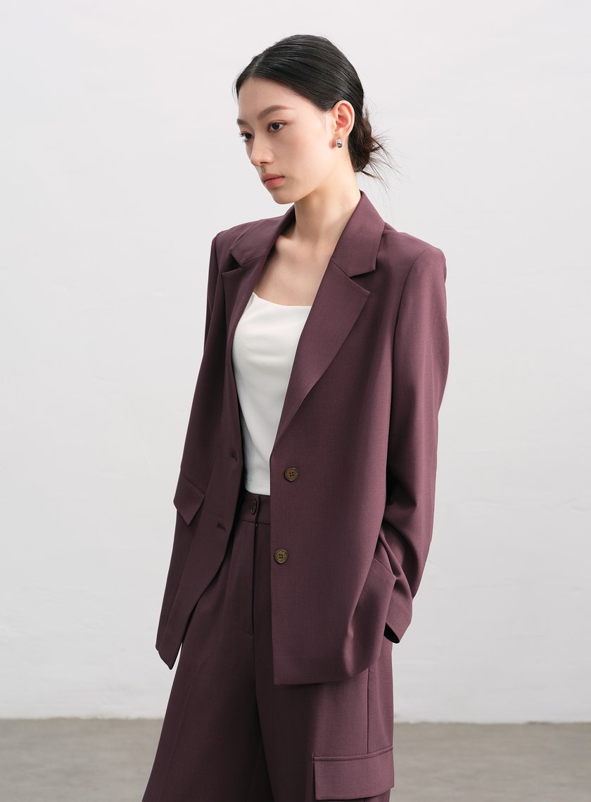 不對稱解構西裝外套