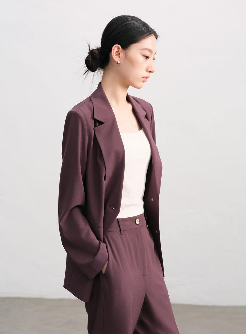 不對稱解構西裝外套