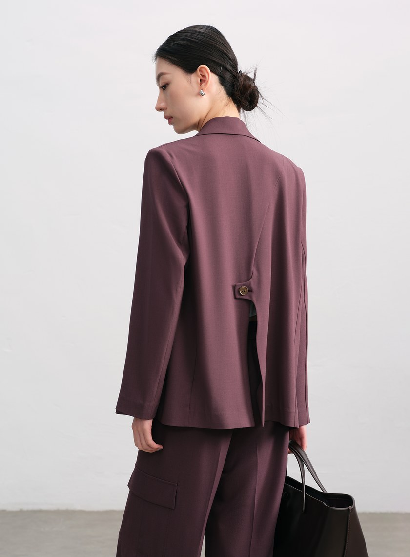 不對稱解構西裝外套