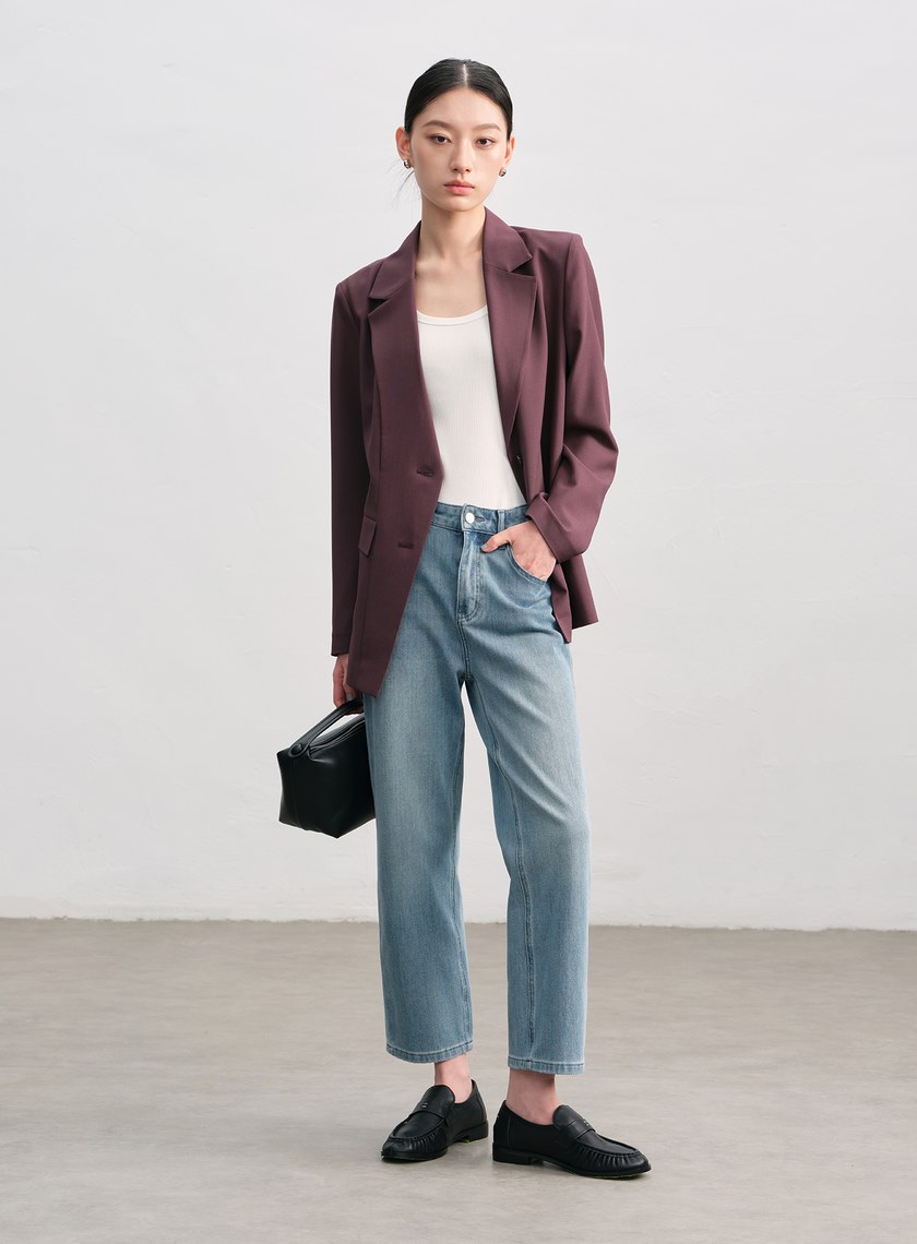 不對稱解構西裝外套