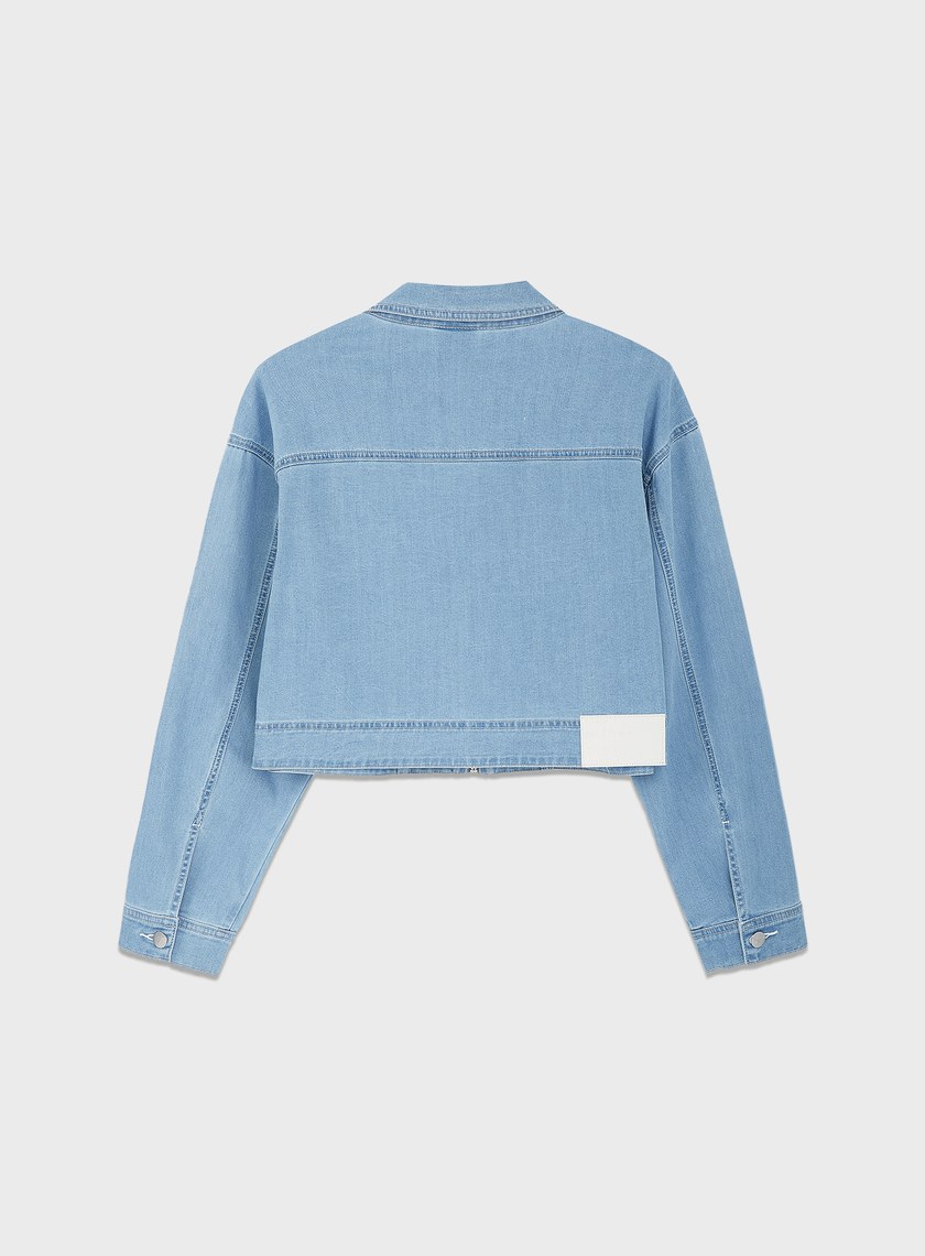 清新涼感天絲牛仔外套