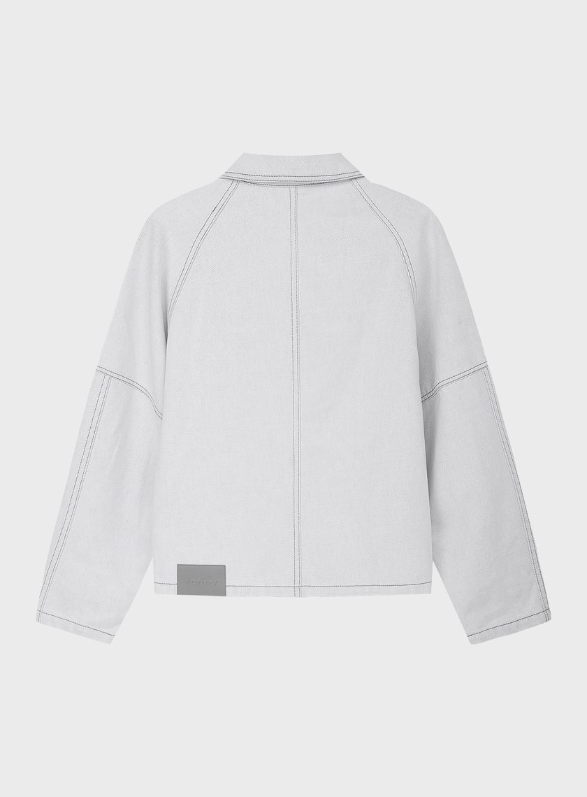 慵懶水洗感牛仔夾克