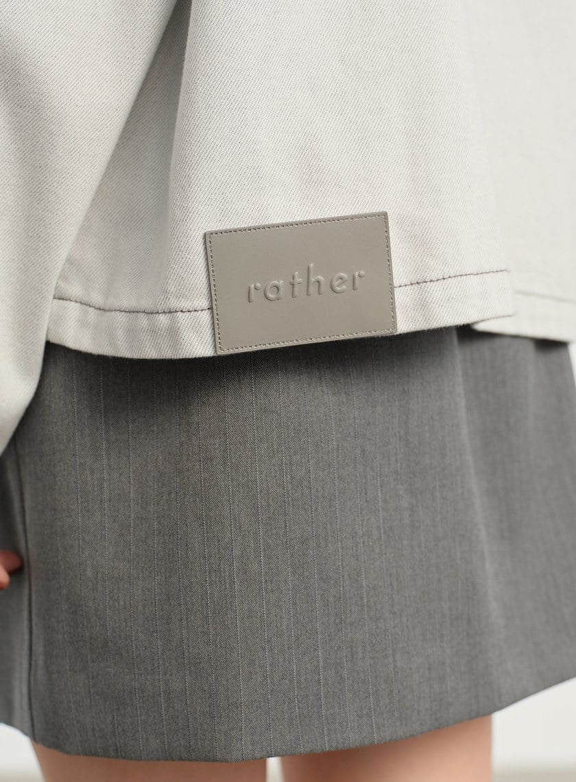 慵懶水洗感牛仔夾克