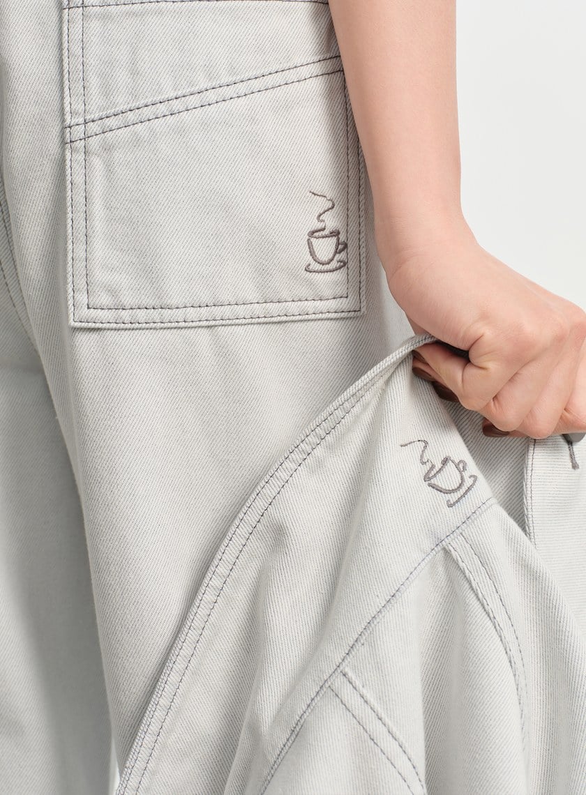 慵懶水洗感牛仔夾克