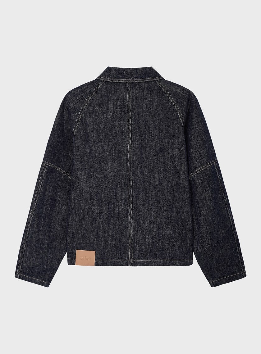 慵懶水洗感牛仔夾克