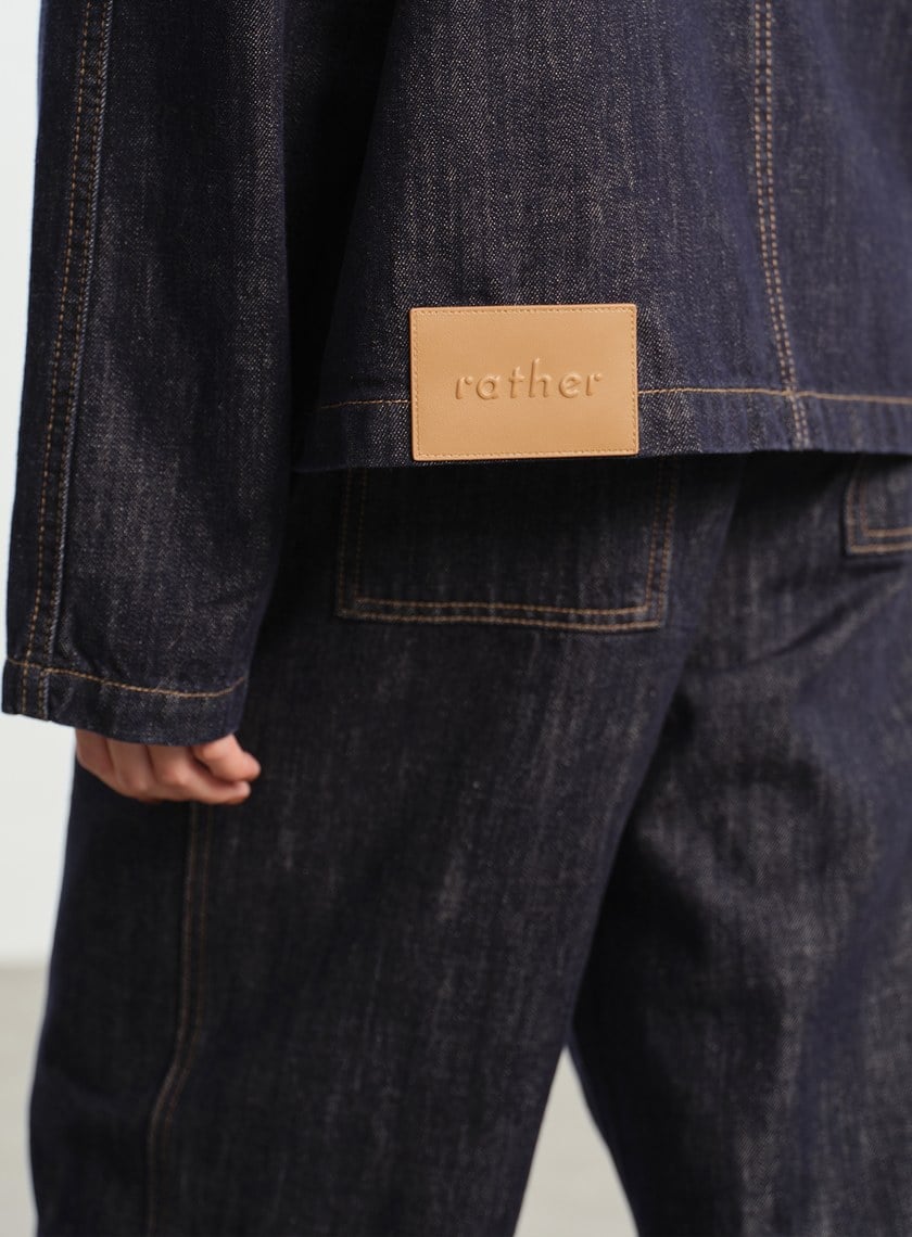 慵懶水洗感牛仔夾克