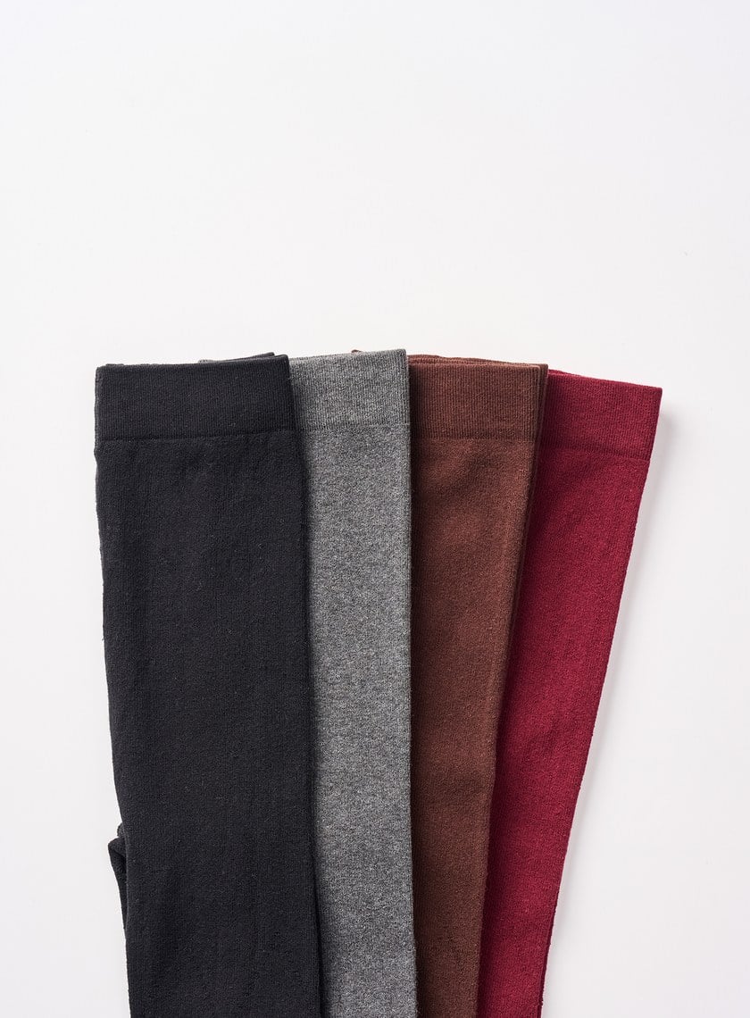 鏤空格紋提織褲襪