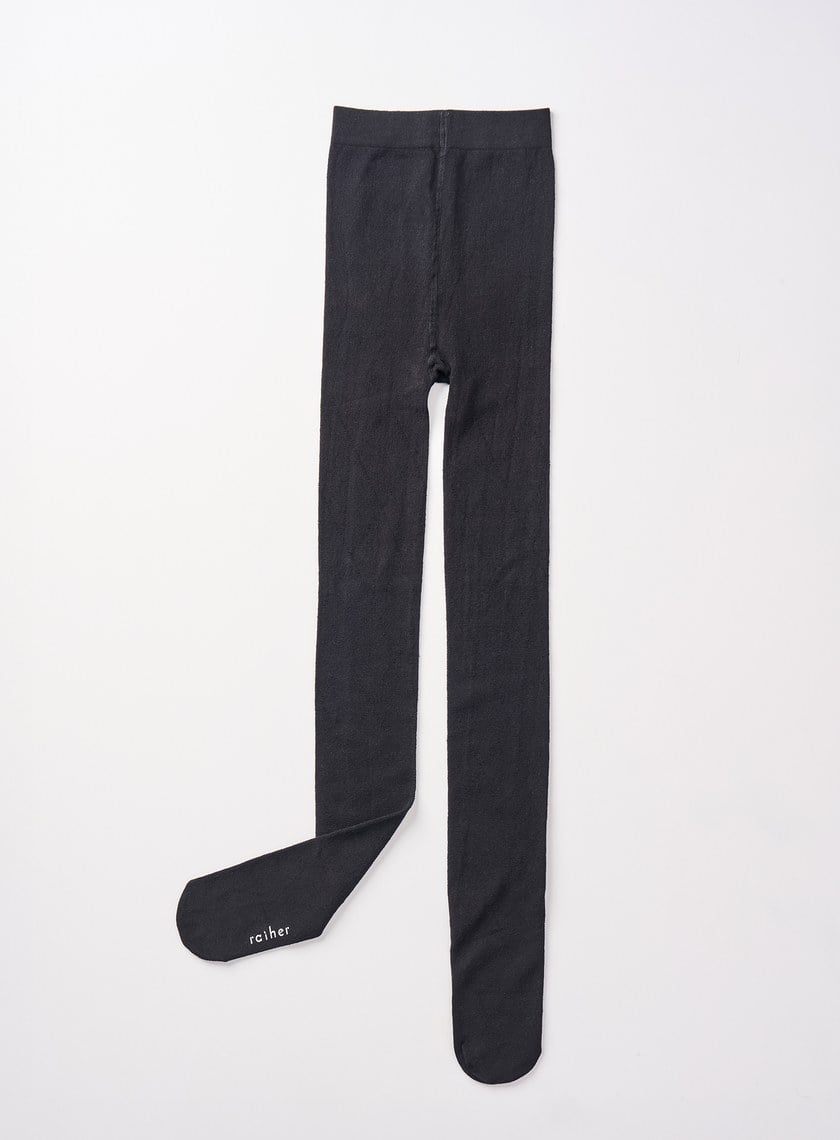 鏤空格紋提織褲襪