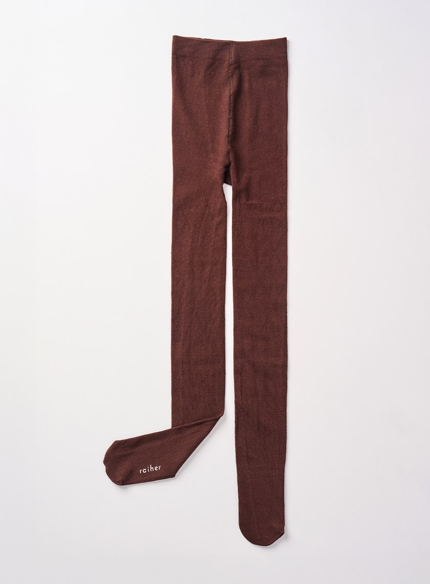 鏤空格紋提織褲襪