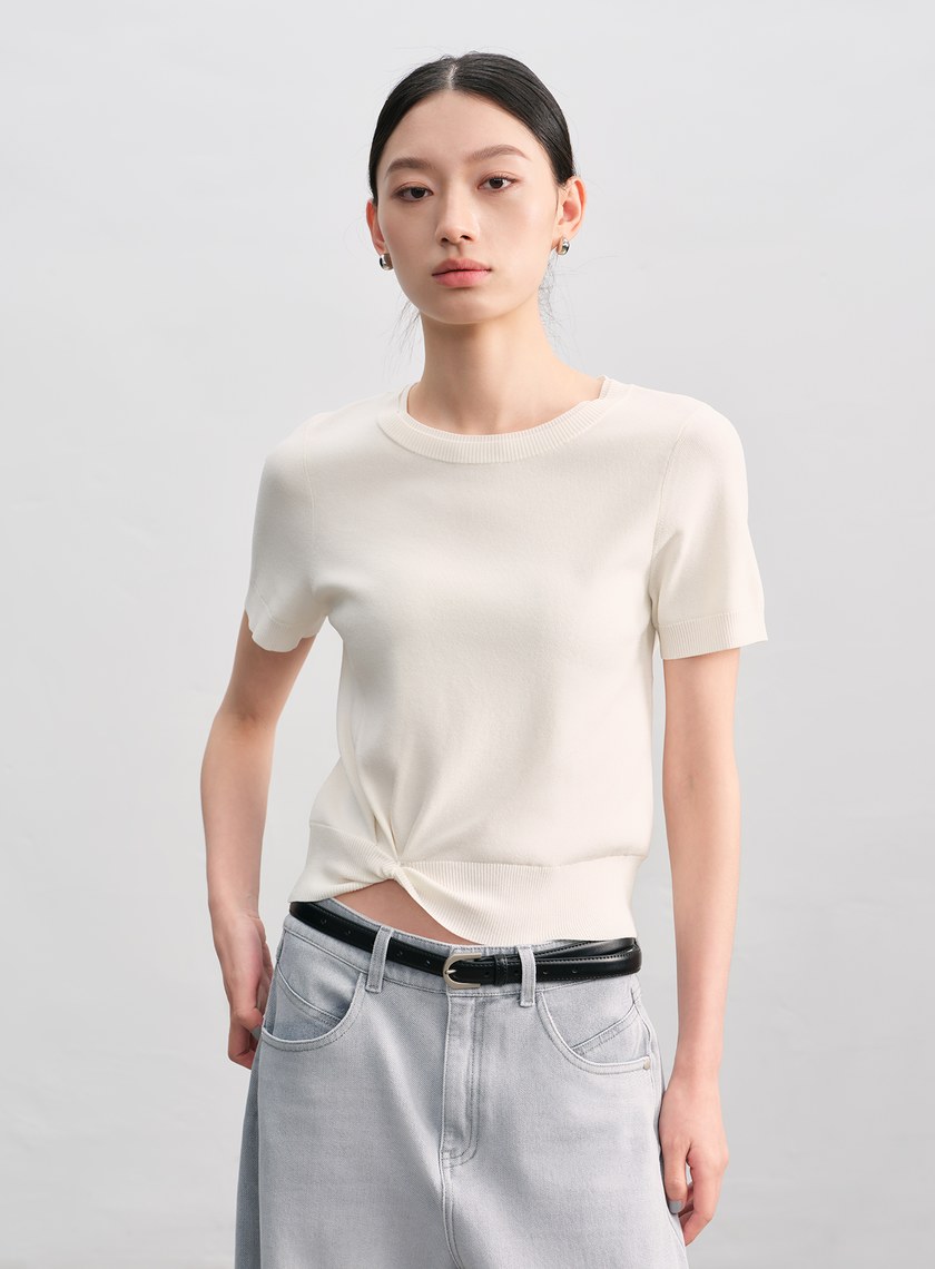 率性金屬圓框皮帶