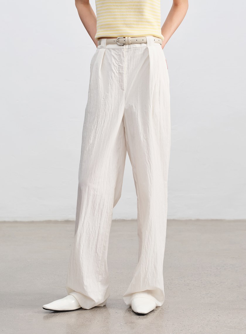 率性金屬圓框皮帶