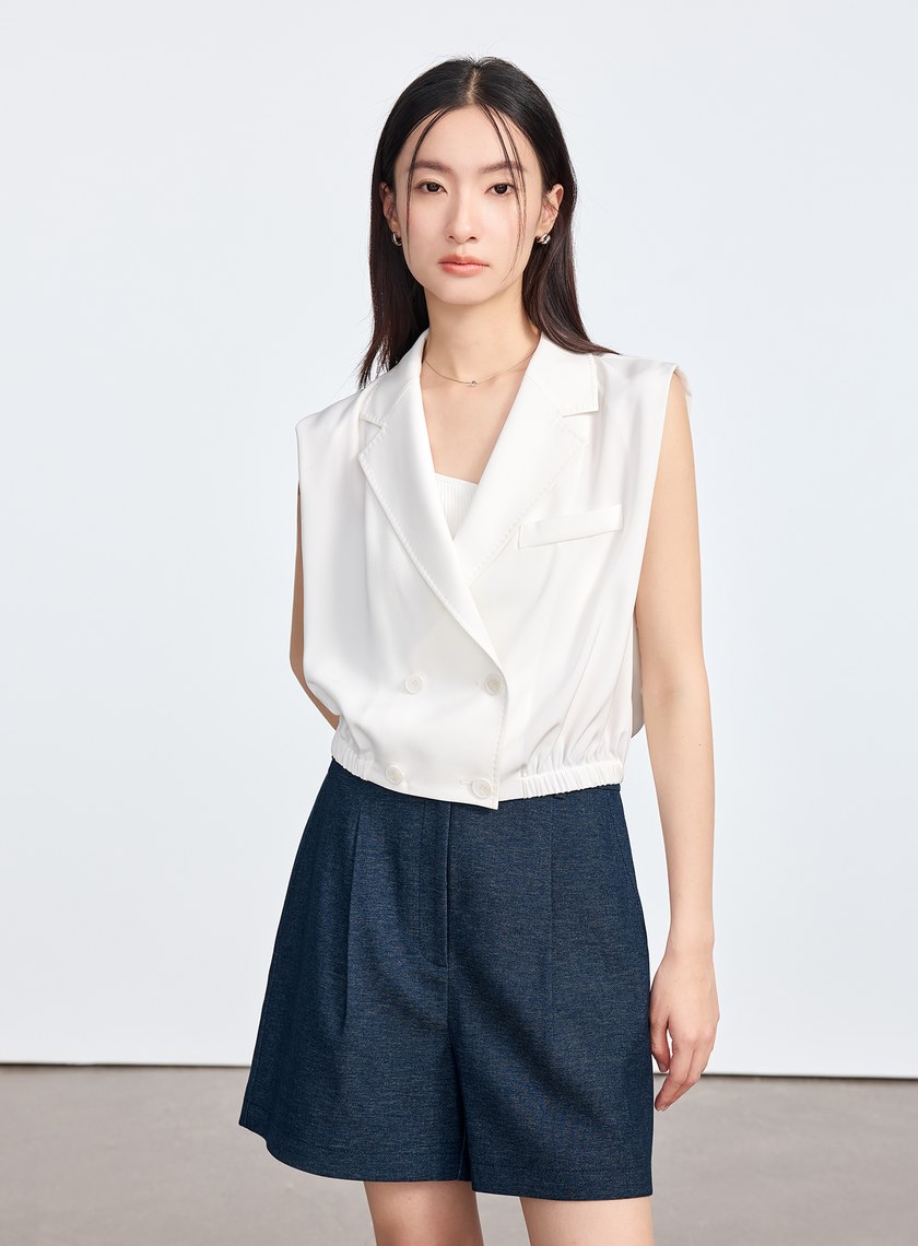 俐落涼感西裝背心