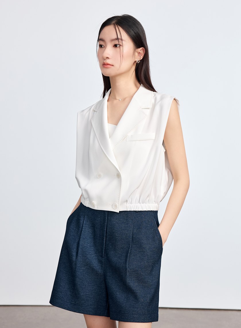 俐落涼感西裝背心