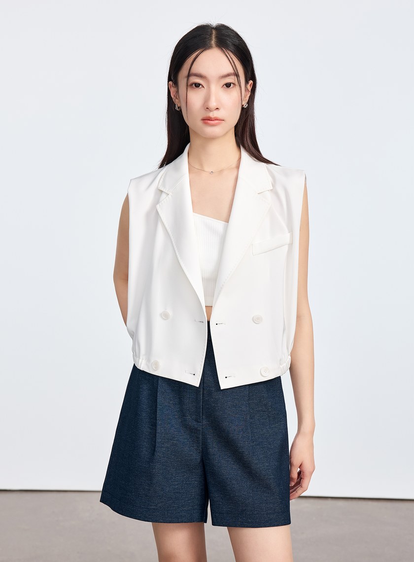 俐落涼感西裝背心