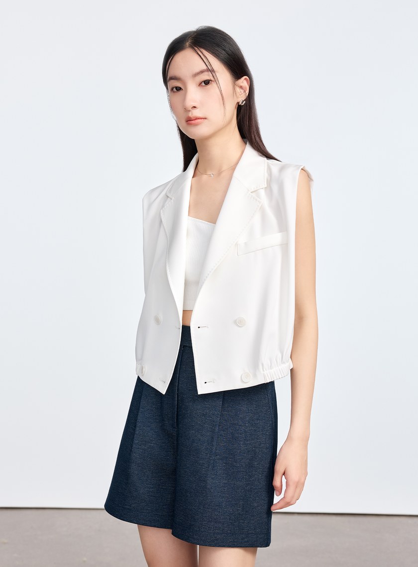 俐落涼感西裝背心