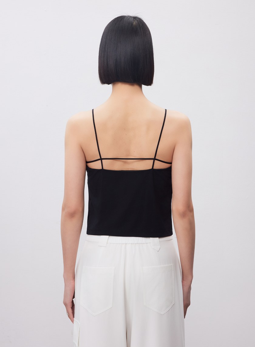 異材質拼接美背BRA背心