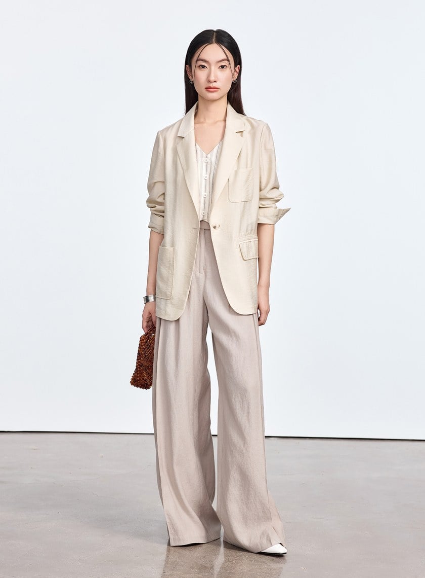 涼感修身比翼領BraTop