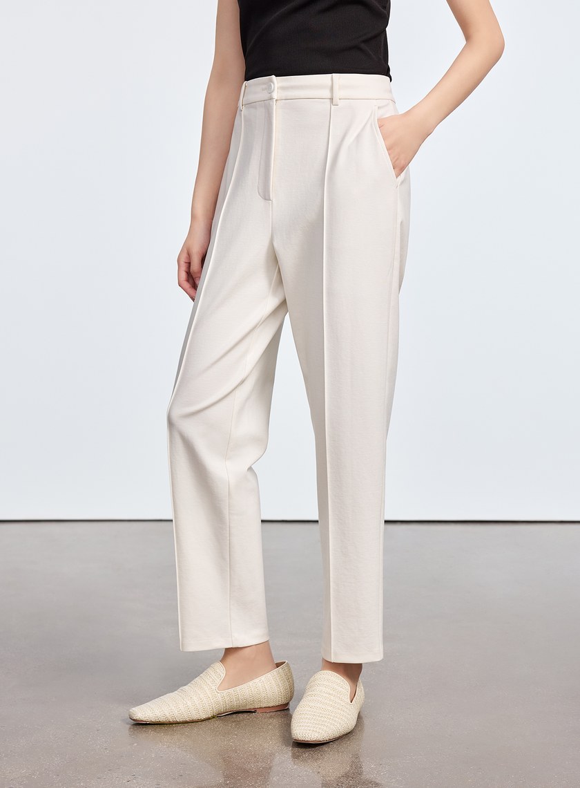 經典簡約九分西裝褲